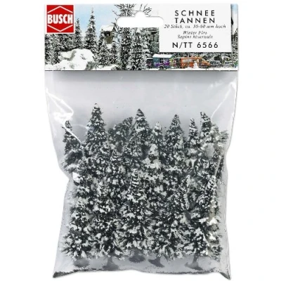 Image of N/tt 20 Assorted Snowed Fir