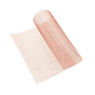 Image of 1 Pack 20 Mesh 99.9% Pure Copper Screen Woven Screen, Cloth Fine Mesh, 19.68x39.37 Inch