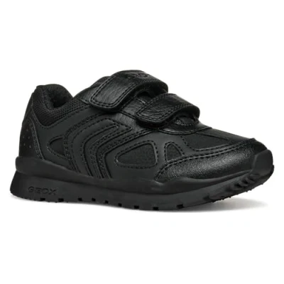 Image of Geox J Pavel A Sneaker, Black A, 8.5 UK Child