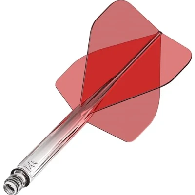Image of Mission Darts Force 90 Integrated Precision Moulded Dart Flight And Shaft System, Pack of 3 Professional Highly Durable Combined Flights Stems Standard No.2