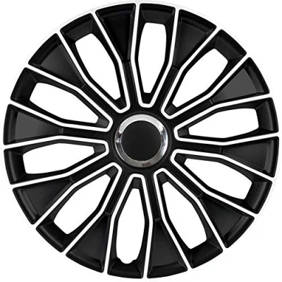 Image of AUTO STYLE Set wheel covers Voltec Pro 15 inch black/white