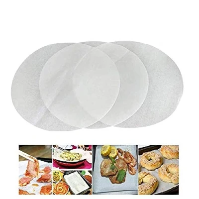 Image of 100PCS Round Parchment Paper,Baking Circles Rounds Non Stick Baking Parchement Paper Sheets Greaseproof Cake Pans Circle Tin Liners Extra Thick(7.6cm(3&quot;))