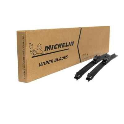 Image of Michelin Stealth Ultra Wipers Beam Blade Kit Length:500/500MM Set of Front for BMW 3 E30,Z3 E36 Dacia Duster,Logan, Sandero Kia Sportage SUV Renault: Clio I, Duster Volvo: 740, 940