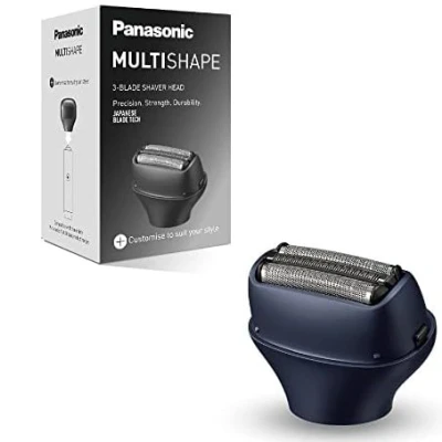 Image of Panasonic ER CSF1 MULTISHAPE Modular Personal Care System, 3 Blade Electric Shaver Head for Men