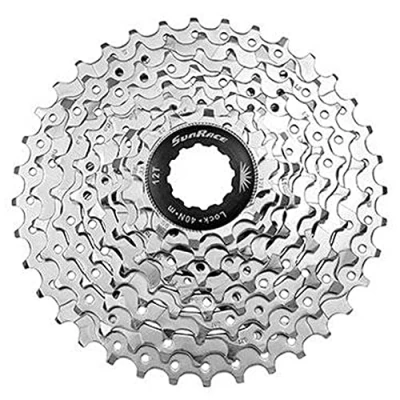 Image of SunRace Silver 9 Speed 11 36T Cassette