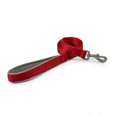 Image of Ancol Viva Soft Touch Padded Snap Lead Red, Size 100 x 2.5 cm, Max kg 75 kg, Weather Proof