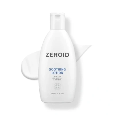 Image of ZEROID Soothing Lotion Korean Dermocosmetic Mild Care for Senstive &amp; Dry Skin (200 mL)