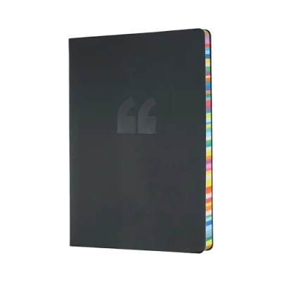 Image of Collins Edge Camo B6 Ruled Notebook Charcoal