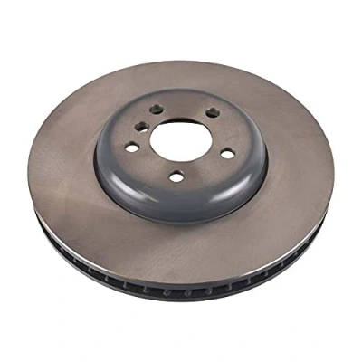 Image of 34116785675 Brake disc BLUE PRINT ADB1143117 Front Axle Left 374mm 36mm 5 Hole 120mm internally vented Coated High carbon BMW: Saloon, Touring, 7
