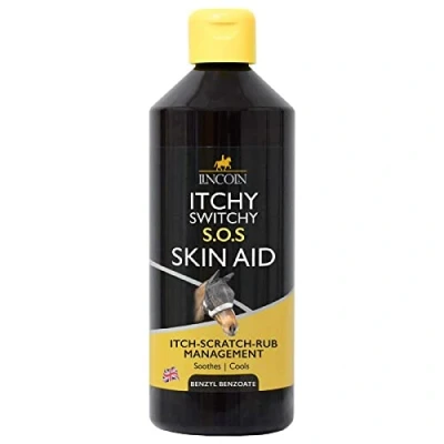 Image of Lincoln Itchy Switchy SOS Skin Aid 500ml for Horses &amp; Ponies