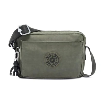 Image of Kipling ABANU Small crossbody, Green Moss (Green)