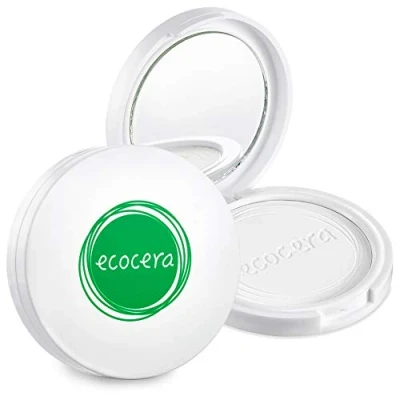 Image of ECOCERA Face Setting Powder Transparent Rice Pressed Hypoallergenic Natural Vegan 10g