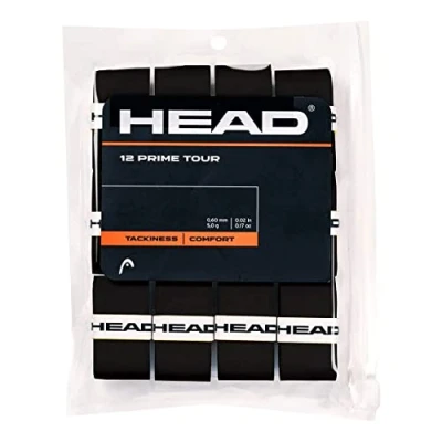 Image of HEAD Prime Tour Overgrip 12 Pack Black
