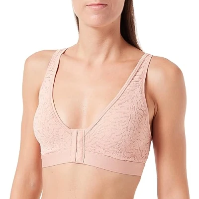 Image of Calvin Klein Women Bralette Light Lined Recovery, Multicolor (Stone Grey), M