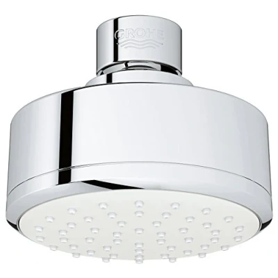Image of Grohe 26366001 Tempesta Cosmopolitan 100 1 Spray Function Shower Head, Starlight Chrome