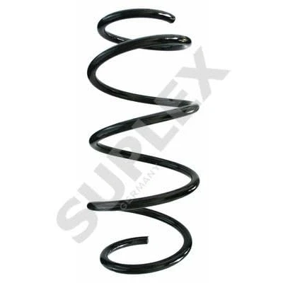 Image of 2463210404, A2463210404 Coil spring SUPLEX 19410 Front Axle with constant wire diameter white (4x) MERCEDES BENZ: A Class, B Class