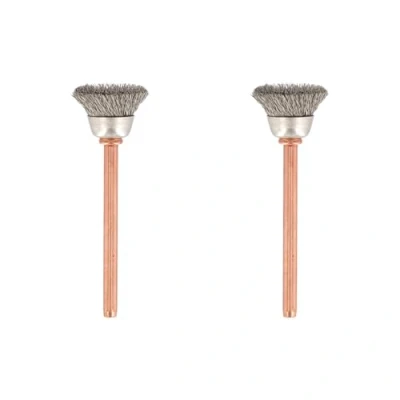 Image of Dremel 531 02 Stainless Steel Brushes (2 Pack), 1/2&quot; Diameter