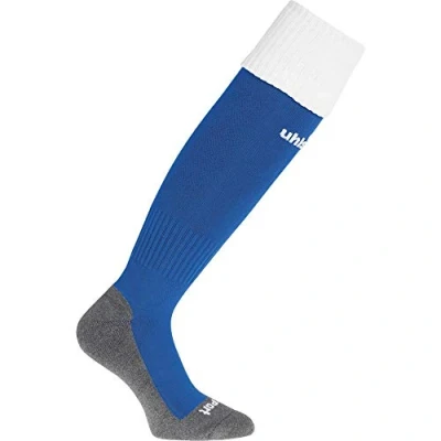 Image of Uhlsport Club Socks Men&#039;s Azure/White, 28 32
