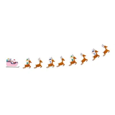 Image of Amscan 9915279 Xmas Reindeer Banner