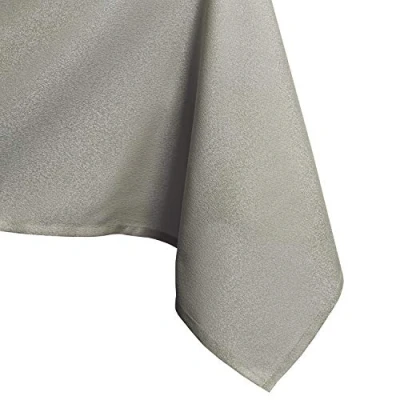 Image of AmeliaHome Empire Cappuccino Tablecloth Round 140 x cm, Stain Protection, Lotus Effect, Washable, Water Repellent, Gloss, Smooth, Washable