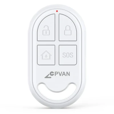 Image of CPVAN Universal Remote Control for the CP2/CP2W Home Alarm System 433MHz White (2nd Generation)