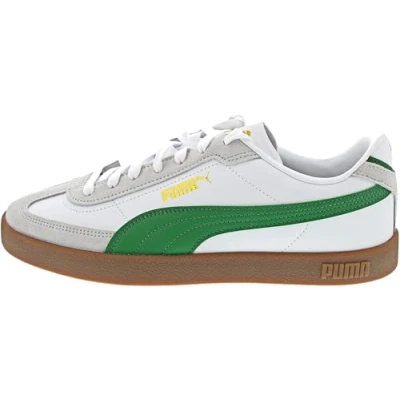 Image of PUMA Unisex Club II ERA Sneaker, White Archive Green Gum, 4 UK