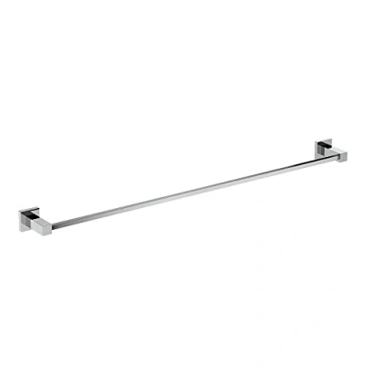 Image of Ideal Standard IOM Square 80cm Single Towel Rail, Chrome, E2198AA