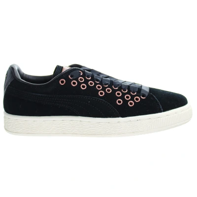 Image of PUMA Women&#039;s Suede XL Lace VR WN&#039;s Sneaker, Black Black, 5 UK