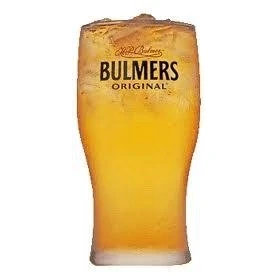 Image of Bulmers CIDER PINT GLASS. Cider.
