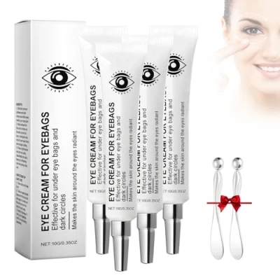 Image of Eyephalt Eyebag Cream,Anti Aging Under Eye Moisturizer Cream for Women,Eyephalt Repair Cream,Eyephalt Dark Circles &amp; Fine Lines,Wrinkle, Anti (4pcs)