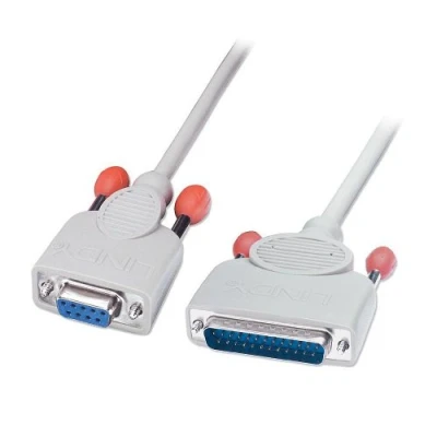 Image of LINDY PC Serial Printer Cable to Diablo Epson Fujitsu Juki OKI Microline Seikosha or Star 2m (9DF/25DM)
