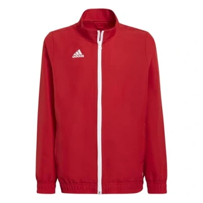 Image of adidas Unisex Kids Entrada 22 Presentation Jacket, team power red 2, 7 8 Years