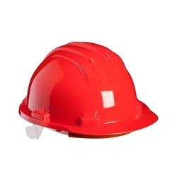 Image of Climax Wheel Ratchet Safety Helmet Red