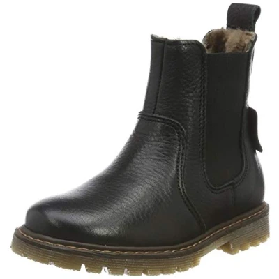Image of Bisgaard Boy&#039;s Girl&#039;s Neel Chelsea Boots, Black 200, 9.5 UK Child