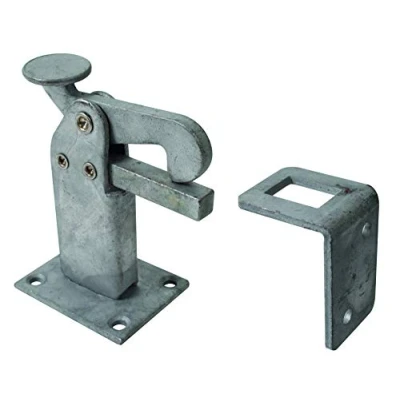 Image of Alberts 411763 GAH Gate Stop 95 x 65 50 mm Raw Steel, one Size