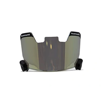 Image of Barnett Football Visor, revo gold eye shield