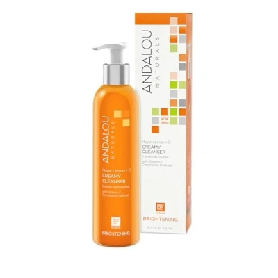 Image of Andalou Meyer Lemon Creamy Cleanser 178 ml
