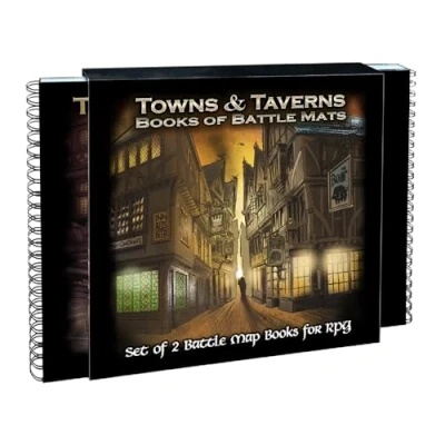 Image of Towns &amp; Taverns Books of Battle Mats