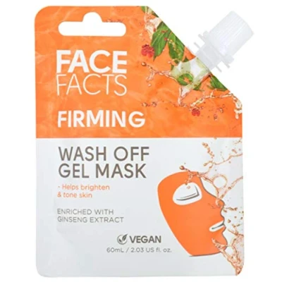 Image of Face Facts Firming Gel Mask Brighten + Tone Resealable Pouch 60ml