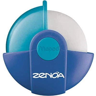 Image of Maped Zenoa Rotary eraser with protective case