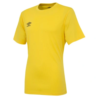 Image of Umbro Childrens Unisex Childrens/Kids Club Jersey (Yellow) Size 13Y