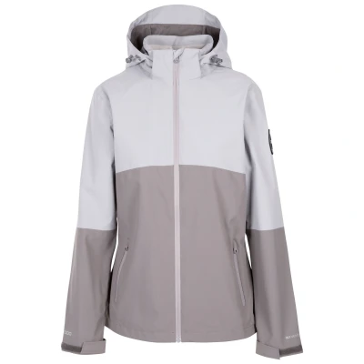Image of Trespass Womens/Ladies Quincy DLX Waterproof Jacket (Platinum) Size X Small