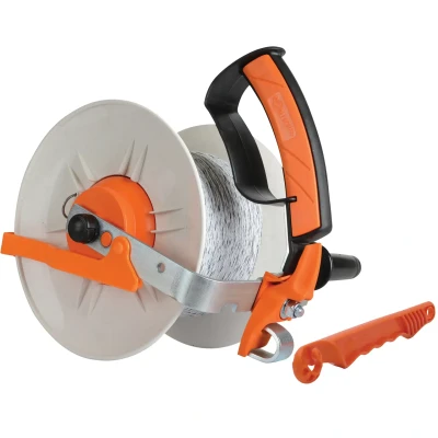 Image of Geared reel pre installed Polywire 500m