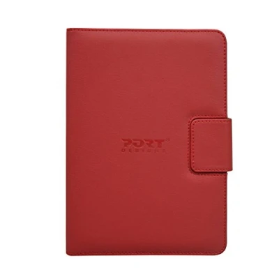 Image of Port Designs Muskoka Slim Universal Protective 10 inch Red Case for Samsung Galaxy/iPad/Kindle Tablets
