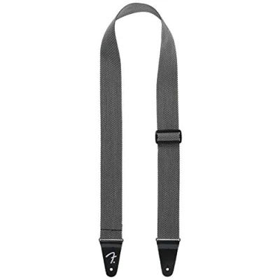 Image of Fender Modern Tweed Guitar Strap White/Black