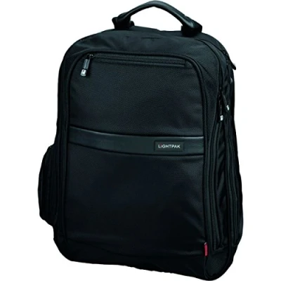 Image of Lightpak Executive Line Echo 1 46103 Laptop Rucksack Nylon Black