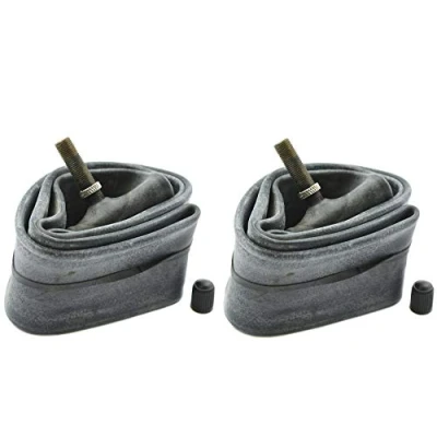 Image of Hard to find Bike Parts PAIR TRADITIONAL CHILDREN&#039;S SCOOTER 12 1/2 x 2 1/4 INNER TUBES SCHRADER CAR TYPE LONG STEM VALVE