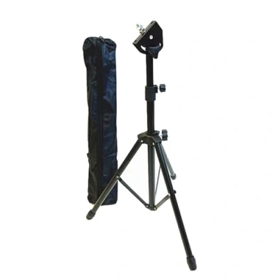 Image of ulafbwur Metal Adjustable Tripod 8 Inch Dumb Drum Stand Holder Practice Pad Rack Bracket