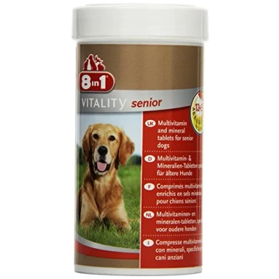 Image of 8in1 Multi Vitamin Tablets for Senior Dogs, 250 ml