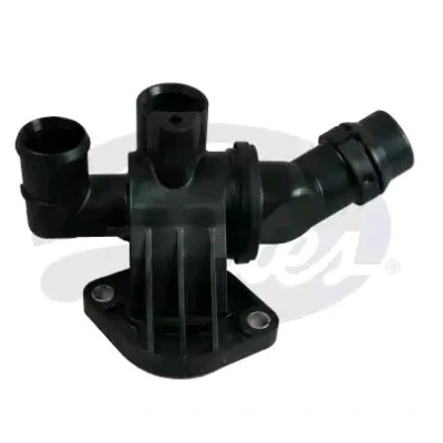 Image of 06F121111H Engine thermostat GATES TH50880G1 80C with gaskets/seals housing VOLKSWAGEN: Golf 6, Polo V Hatchback, 5, AUDI: A3 Sportback